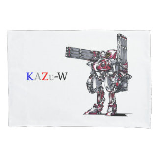 Title 00010 "High Output Particle Gun Three Series Pillow Case