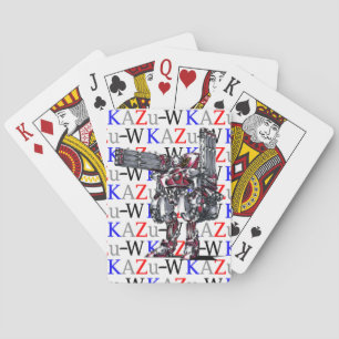 Title 00010 "High Output Particle Gun Three Series Poker Cards