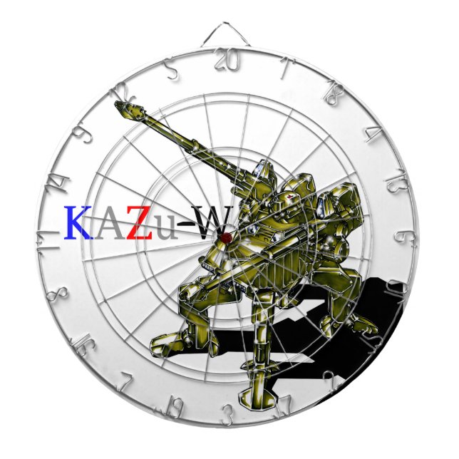 Title 00013 "Quadruped Artillery" Dart Board (Front)