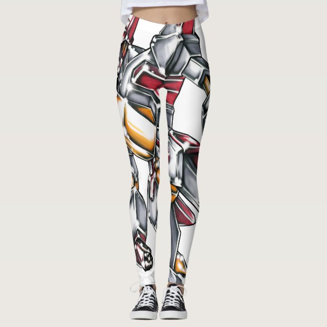 Title 00014 "The Main Character Fuselage" Leggings (Front)