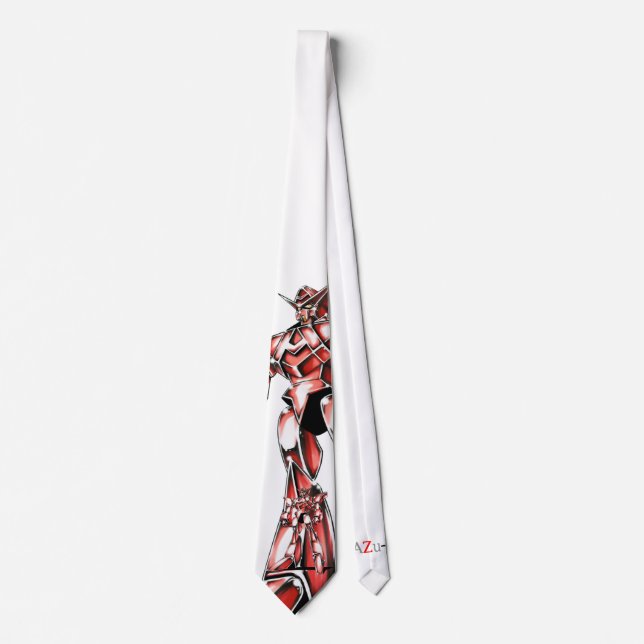 Title 00016 "Ace Robot" Pattern 1 Neck Tie (Front)
