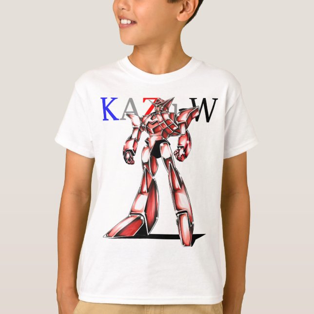 Title: 00016 "Ace Robot" T-Shirt (Front)