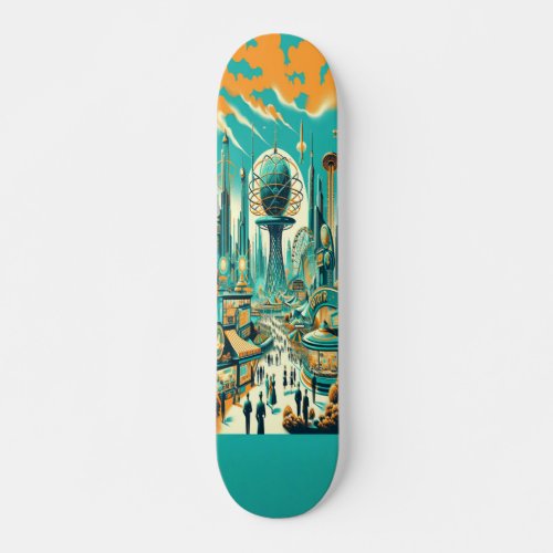  Title Atomic Worlds Fair Deck Skateboard