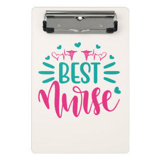 TITLE  Best Nurse Mini Clipboard – Personalized Me