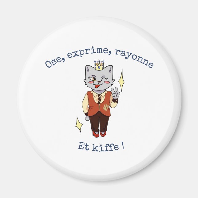 Title: "Bone, Expressed, Rayon: Magnet (Front)