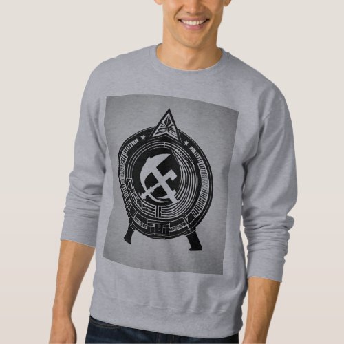 Title Celestial Harmony Gravity_Inspired Planet_ Sweatshirt