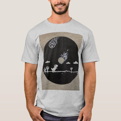 Title Chrome Vortex Graphic T_Shirt _ Futuristic