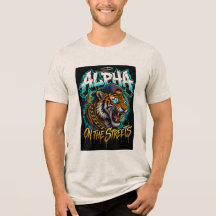 Title: Colorful Tiger Streetwear T-Shirt