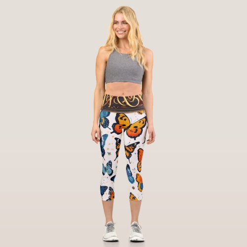 Title Comfort and Style Embrace the Trend with  Capri Leggings
