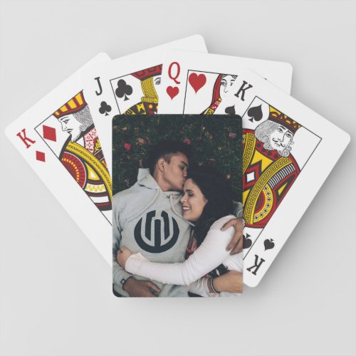  Title Couple Embracing _ Lying Down Image _ Poker Cards