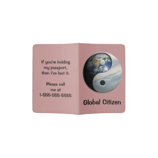 Title Goes Here Passport Holder