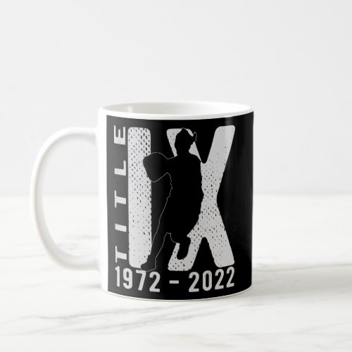 Title Ix 50Th Anniversary Us Education Amendments  Coffee Mug