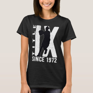 Title IX 50th Anniversary US Education Amendments T-Shirt