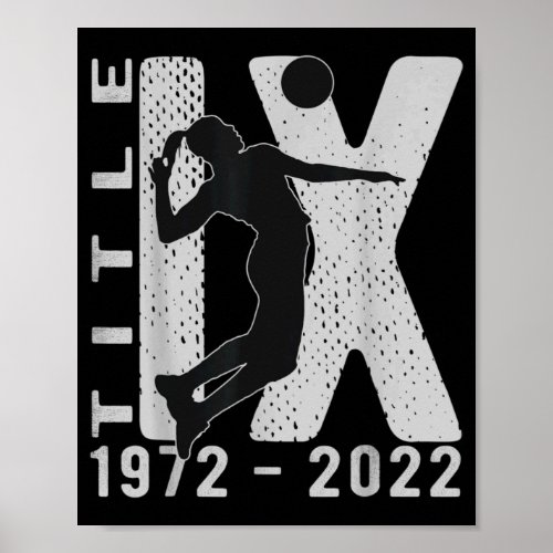 Title IX th Anniversary US Education Amendments Vo Poster