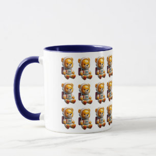 Title: Kids Astronaut Teddy Mug