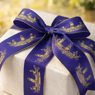 Title: King of Kings Crown Ribbon Christian Faith