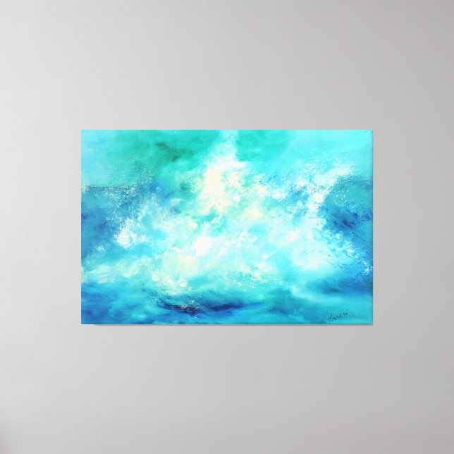 title: "marina grande" Italian author Canvas Print (Front)