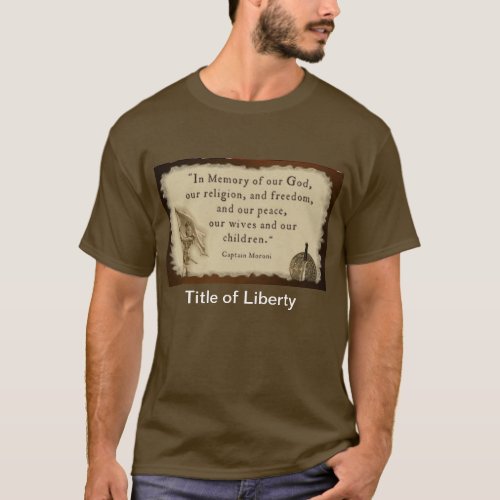 Title of Liber_tee T_Shirt