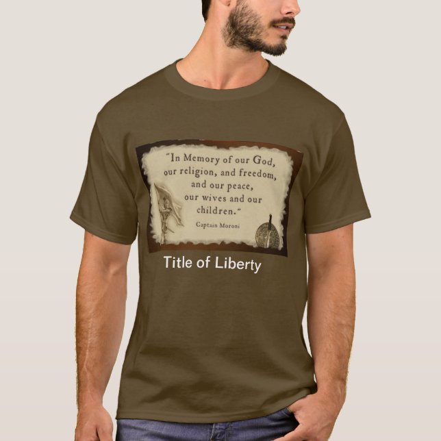 Title of Liber-tee T-Shirt (Front)