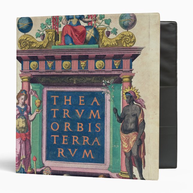 Title page, 3rd edition 'Theatrun Orbis 3 Ring Binder (Front/Inside)