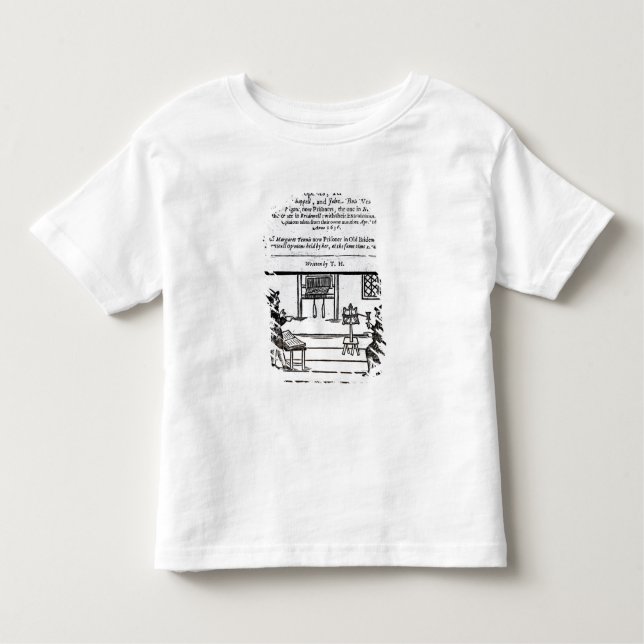 Title Page 'A True Discourse of the Two�' Toddler T-shirt (Front)