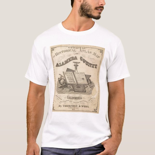 Title Page Alameda County atlas map T-Shirt (Front)