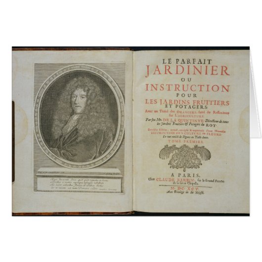Title page and portrait frontispiece of the author cards (Front Horizontal)