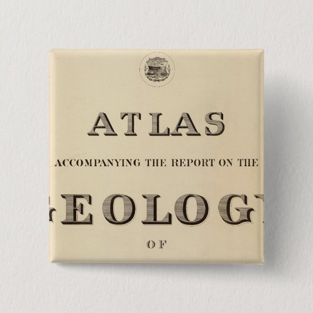 Title Page Atlas Pinback Button (Front)