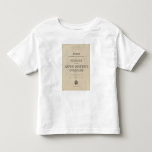 Title Page Atlas to the Geology Toddler T-shirt