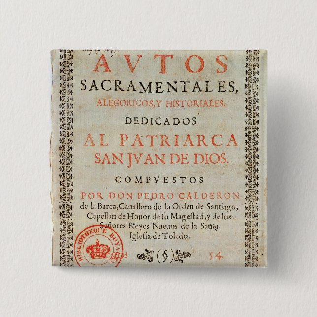 Title page button (Front)