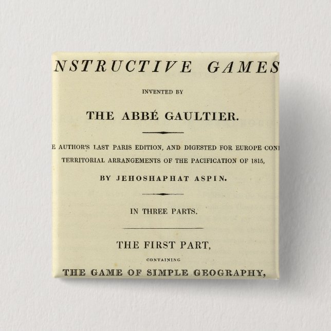 Title Page Complete course of geography Button (Front)