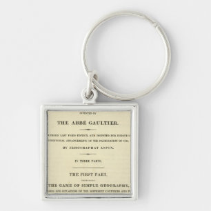 Title Page Complete course of geography Keychain