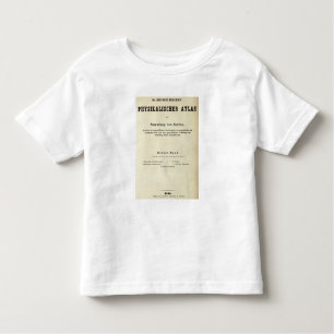Title Page Dr Heinrich Berghaus Toddler T-shirt