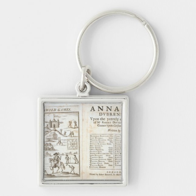 Title page for 'Annalia Dubrensia: Upon the Yeerel Keychain (Front)