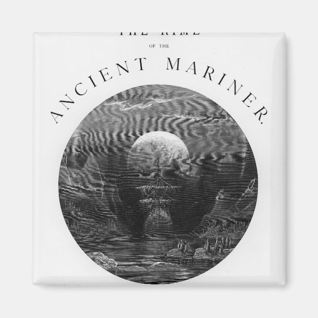 Title page from 'The Rime of the Ancient Mariner' Magnet (Front)