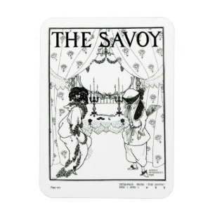 Title page from 'The Savoy' No. 1 and 2, 1896 (lit Magnet