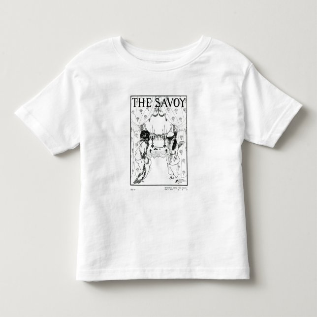 Title page from 'The Savoy' No. 1 and 2, 1896 (lit Toddler T-shirt (Front)