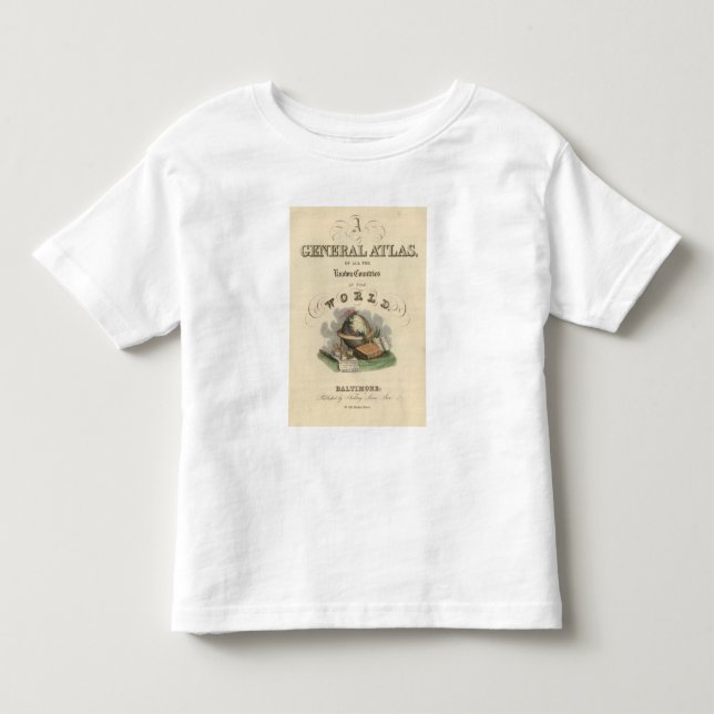 Title Page General Atlas of the World Toddler T-shirt (Front)