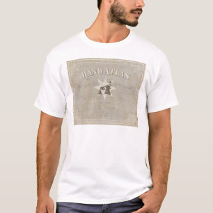Title Page Hand Atlas of parts of Earth T-Shirt