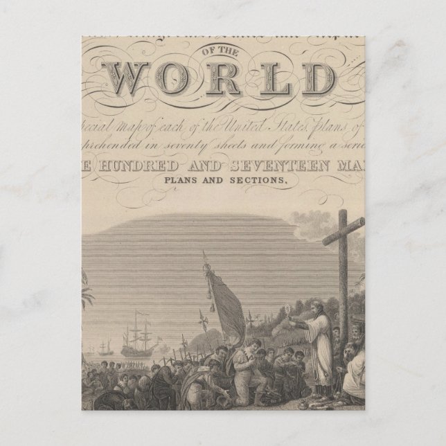 Title Page New Universal Atlas 2 Postcard (Front)
