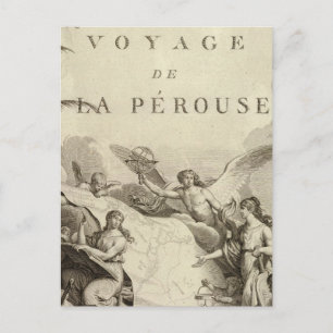 Title Page of Atlas of France Postcard