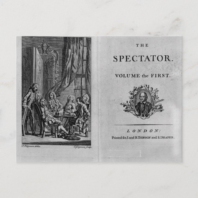 Title page of first volume of collected postcard (Front)