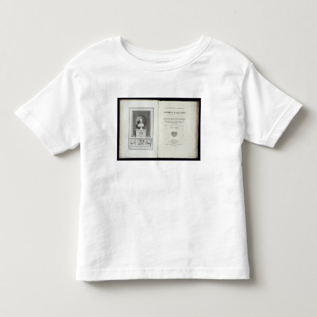 Title page of 'Le Fabbriche e i Disegni di Andrea Toddler T-shirt (Front)