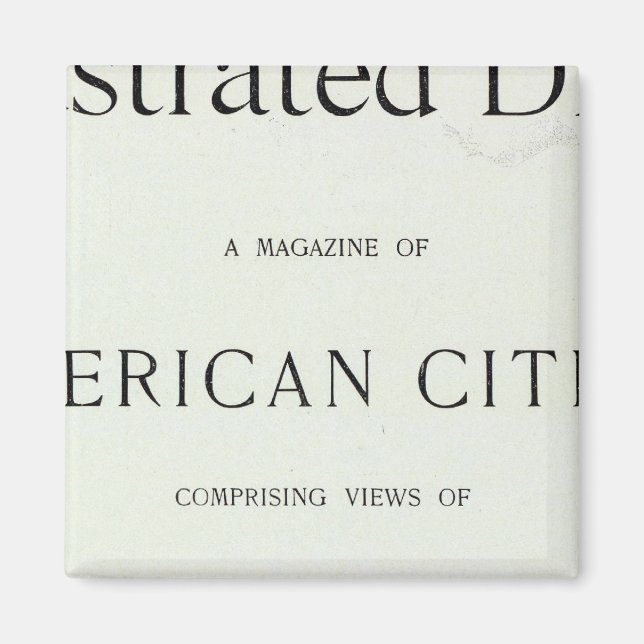 Title Page of San Francisco California Magnet (Front)