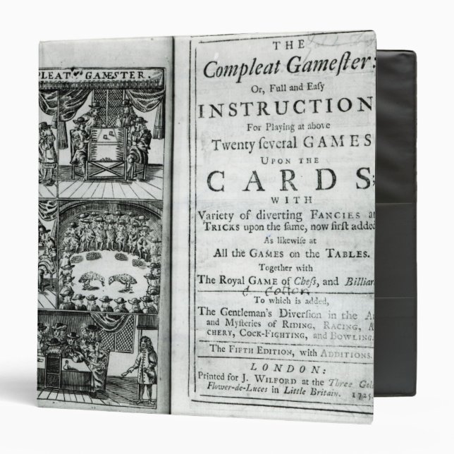 Title page of the fifth edition binder (Front/Inside)