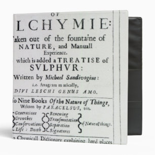 Title page to the English edition 3 Ring Binder