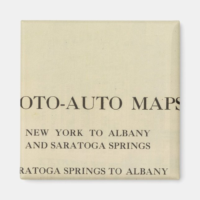 Title page to the photo section magnet (Front)