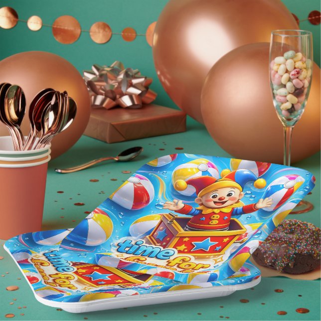 Title Paper Plates (Multi)