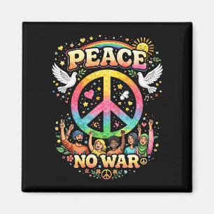 Title: Peace Over War Magnet