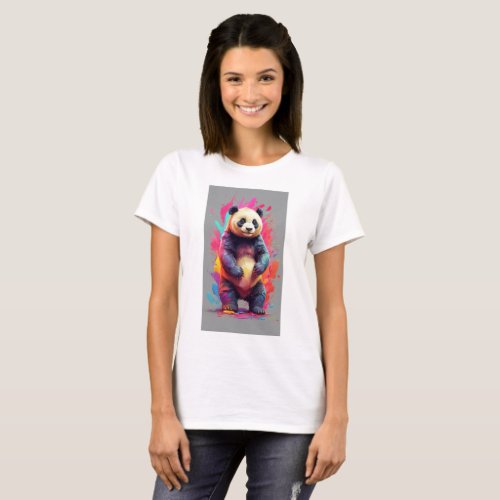 Title Peaceful Panda T_Shirt